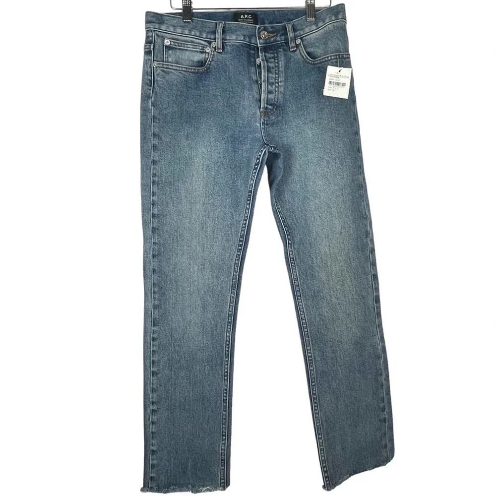 APC Petit Standard Indigo Jeans Unisex Size 29 NWT